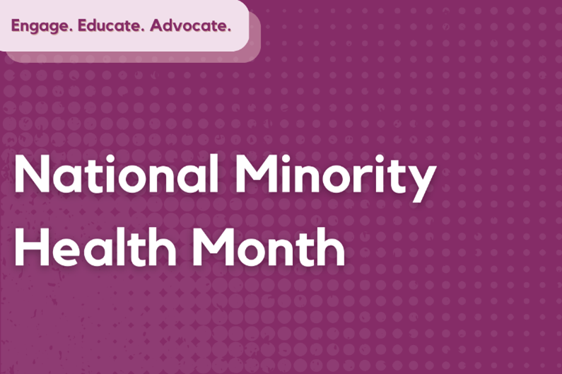 National Minority Health Month The Exchange